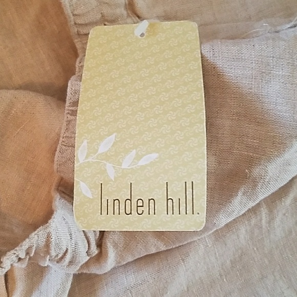 NWT Linden Hill 100% linen pants size L - Picture 4 of 8